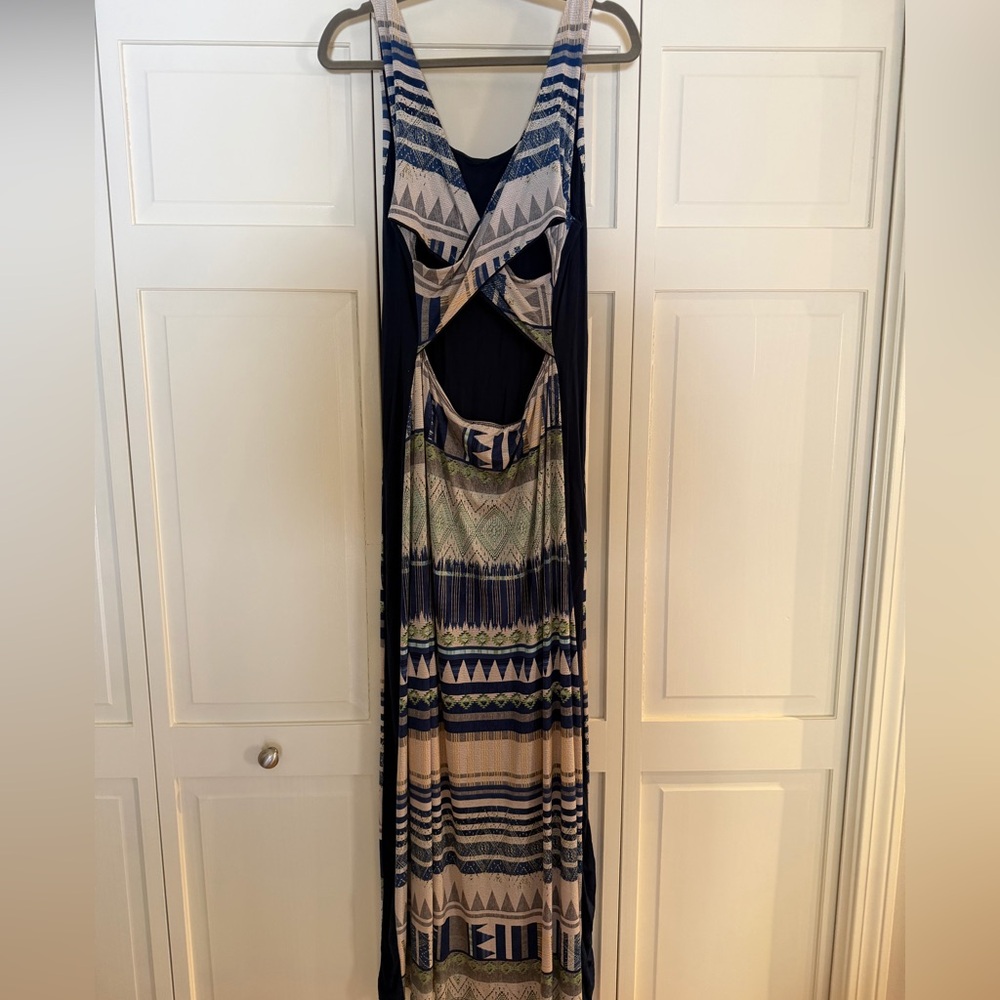 Patterned Maxi Dress - image 3